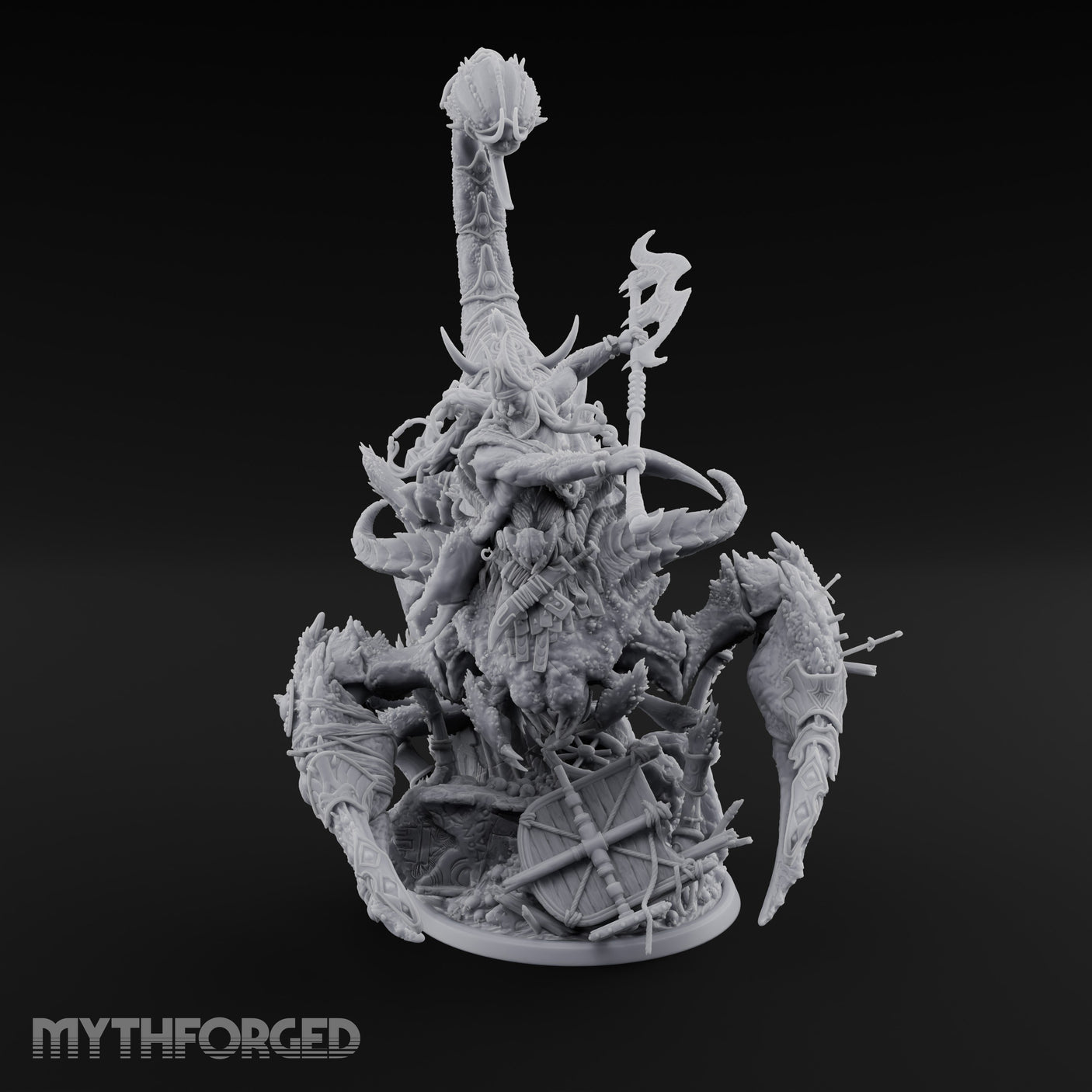Stinger Arching Mega Miniature for Dungeons and Dragons, Pathfinder or other TTRPGs
