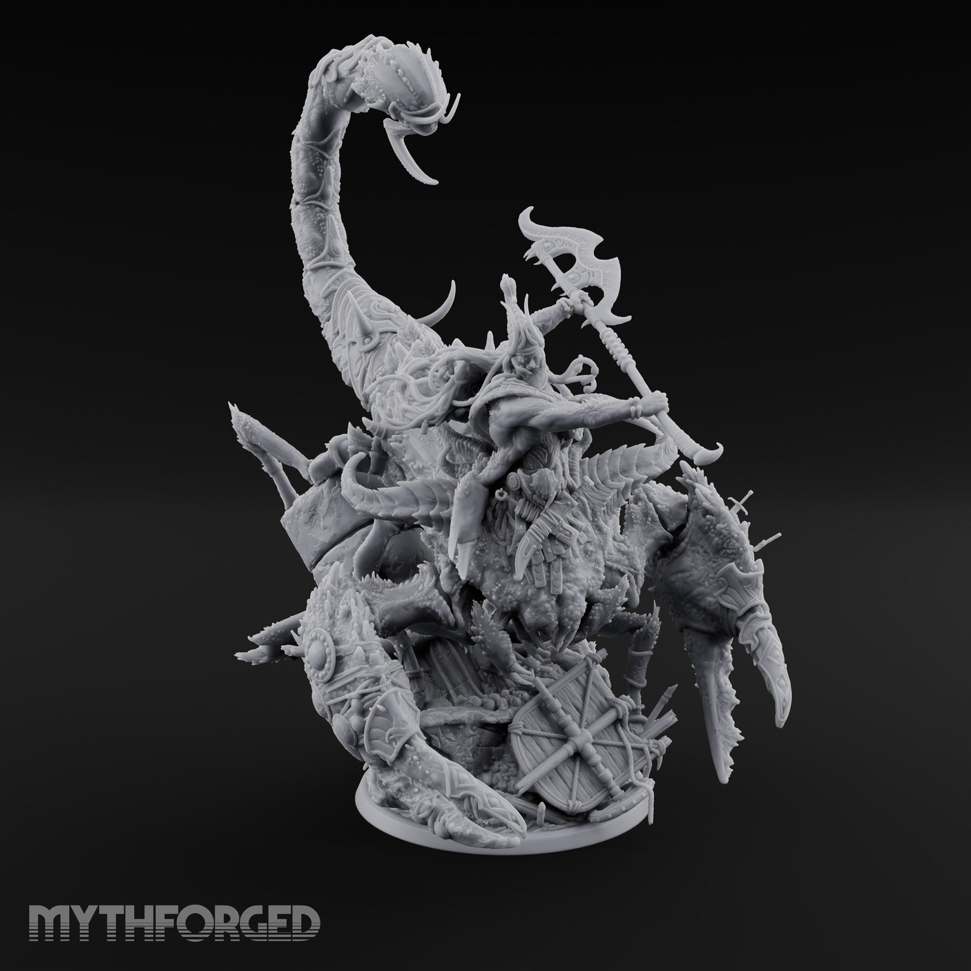 Stinger Arching Mega Miniature for Dungeons and Dragons, Pathfinder or other TTRPGs