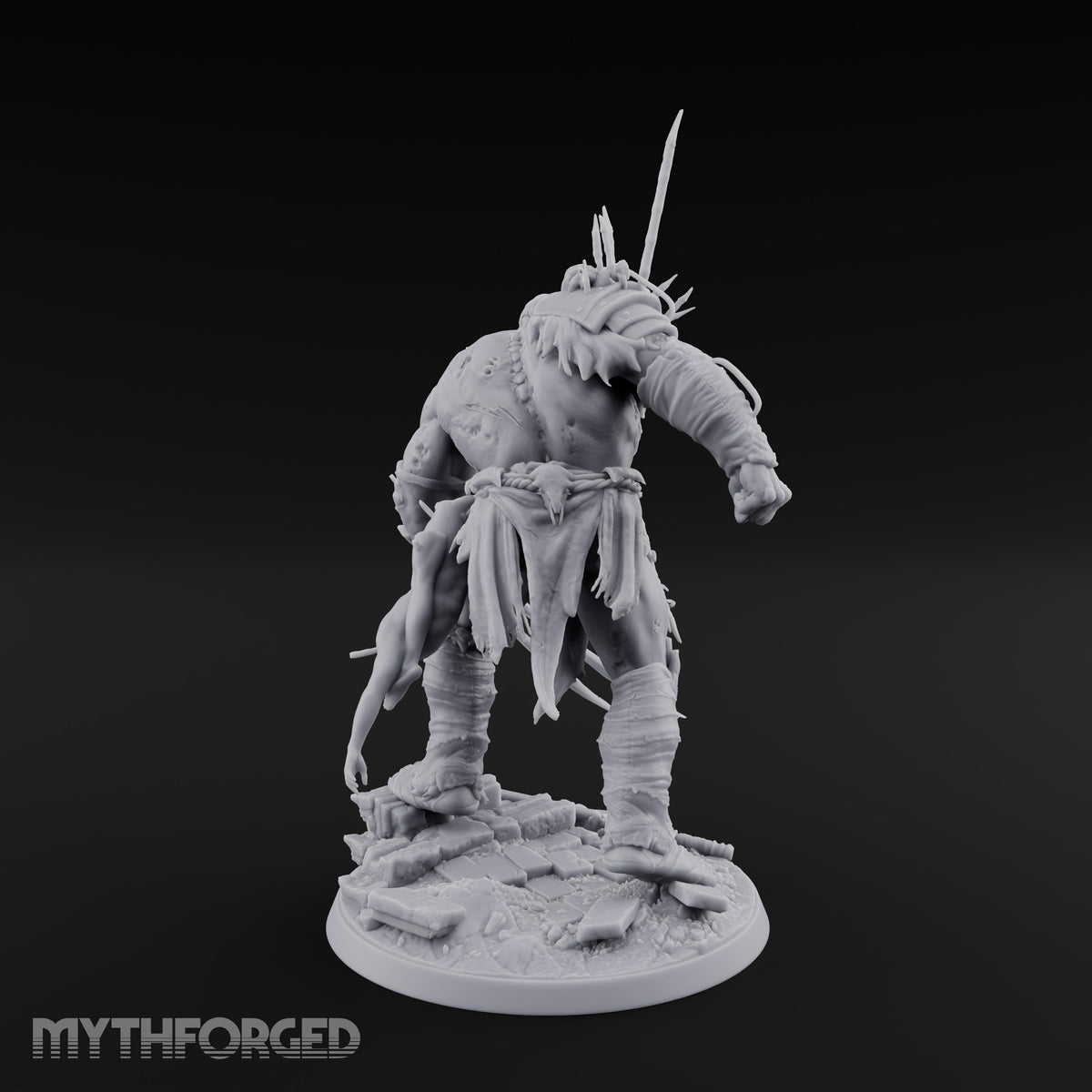 Stitched Up and Spoiling for More Ogre Brute