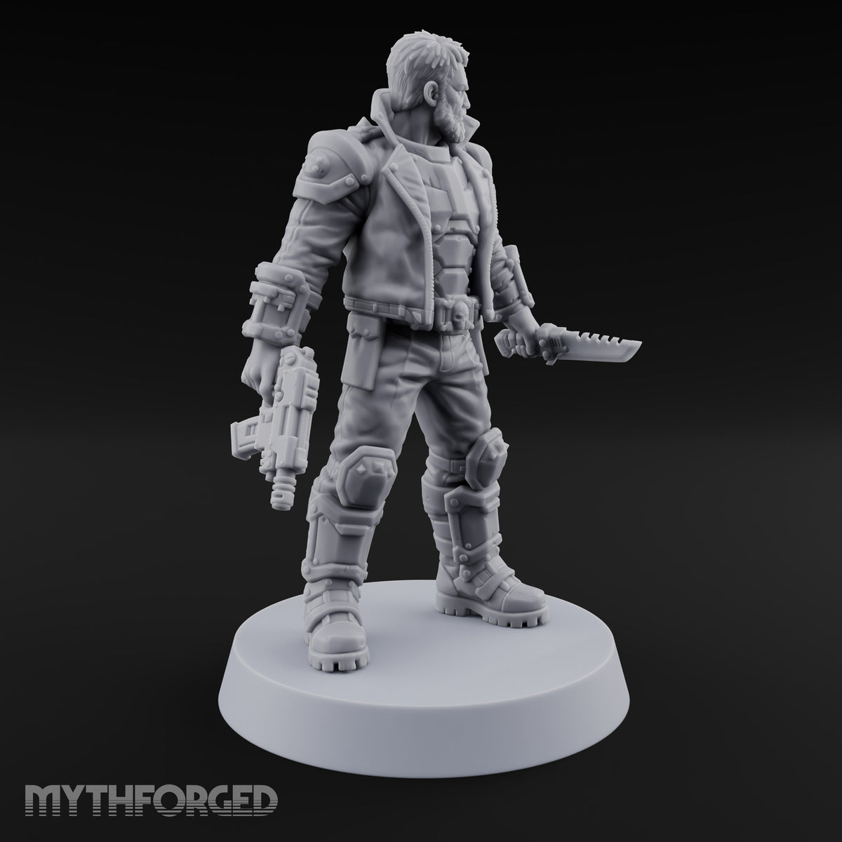 Lightning Rods Human Storm Master Warriors — B · Rocket Pistol & Combat Knife + Combat Knife + Battle Shotgun