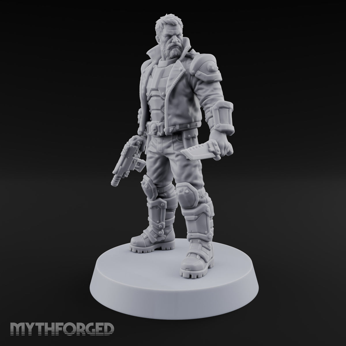 Lightning Rods Human Storm Master Warrior B — Rocket Pistol & Combat Knife