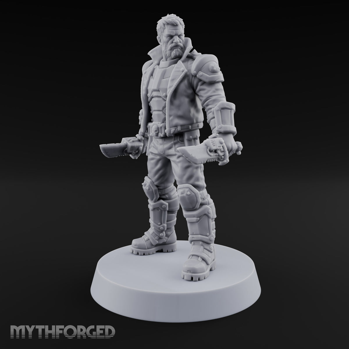 Lightning Rods Human Storm Master Warrior B — Twin Cleavers