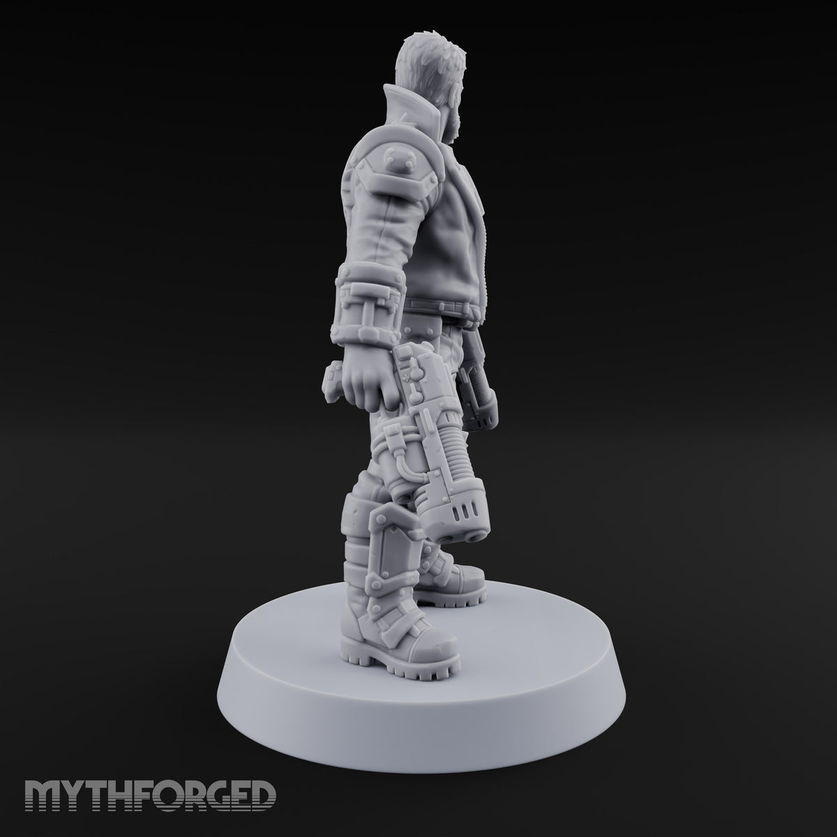 Lightning Rods Human Storm Master Warrior B — Twin Plasma Pistols