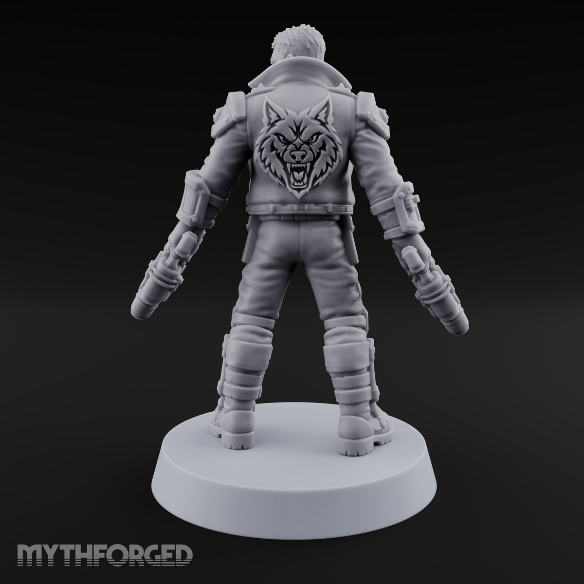 Lightning Rods Human Storm Master Warrior B — Twin Plasma Pistols