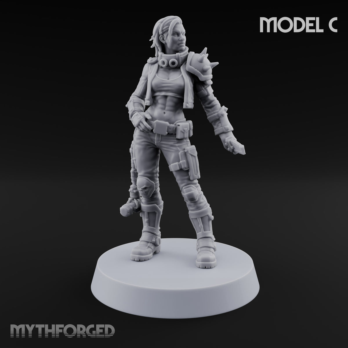 Lightning Rods Human Storm Master Warriors — C · Rocket Pistol & Combat Knife + Combat Knife + Battle Shotgun