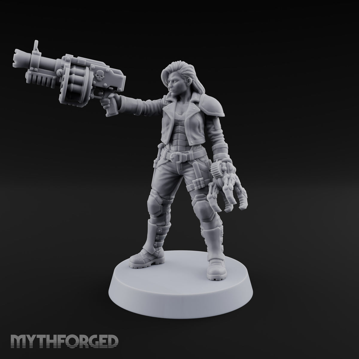 Lightning Rods Human Storm Master Warrior D — Grenade Launcher