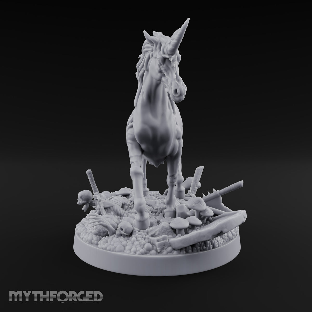 Rest in Pieces Zombie Unicorn