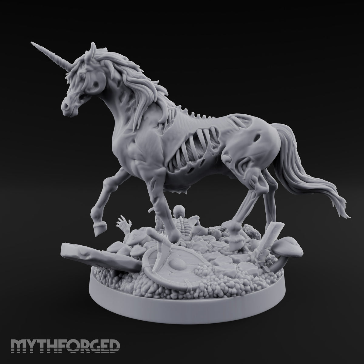 Rest in Pieces Zombie Unicorn