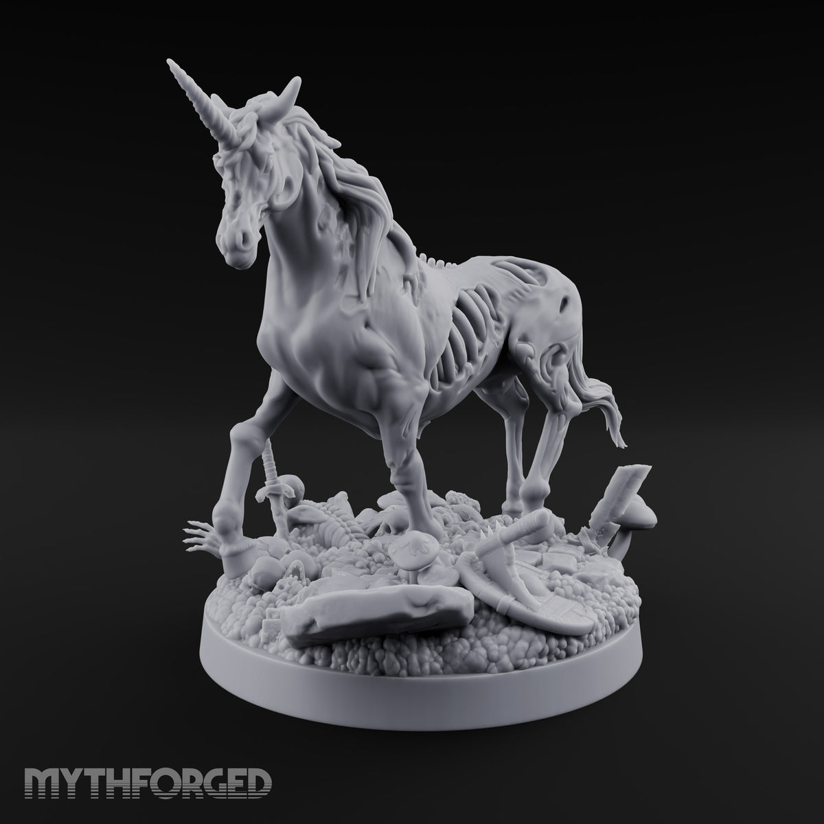 Rest in Pieces Zombie Unicorn