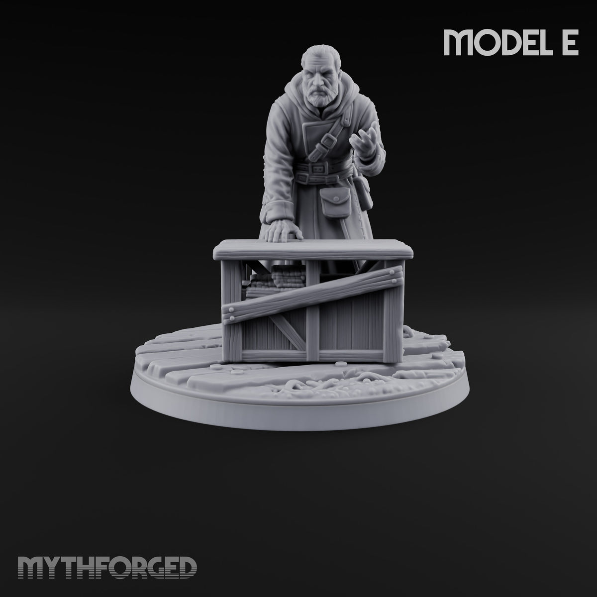 Making Ends Meet Human Slum Dwellers Miniature for Dungeons and Dragons, Pathfinder or other TTRPGs