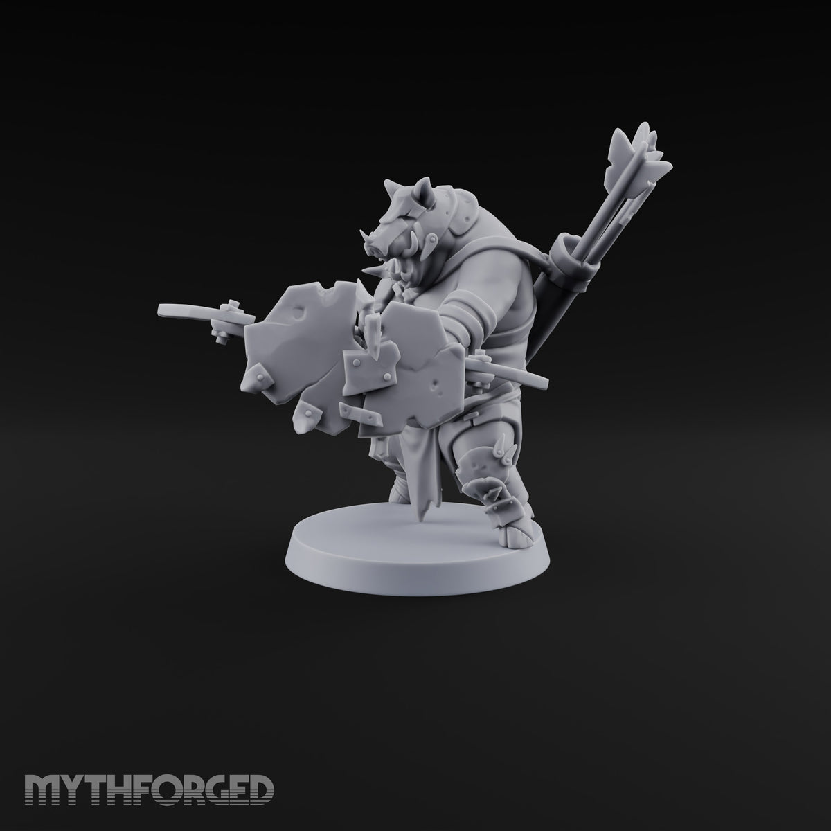 The Ambush Has Tusks Wereboar Crossbowman A