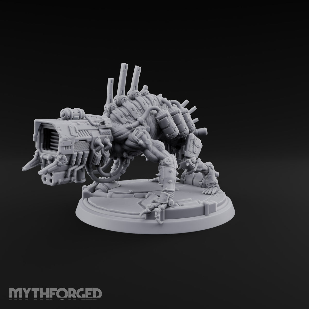 All Fours, All Business Flesh Golem Cannon Crawler