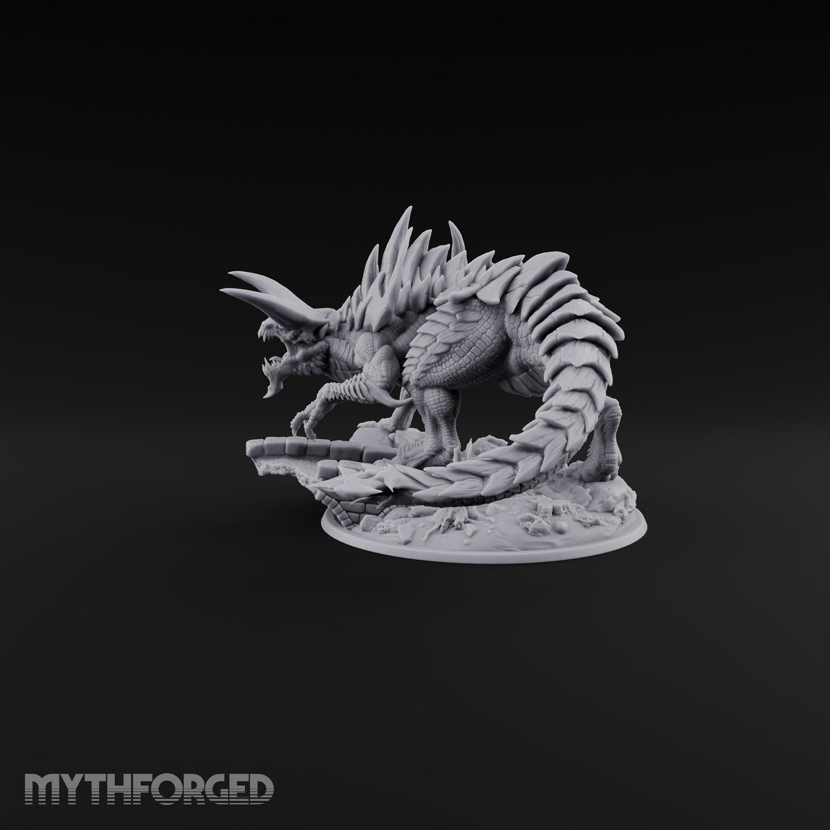 Hungry, Horned and Unapologetic Tarrasque Monster