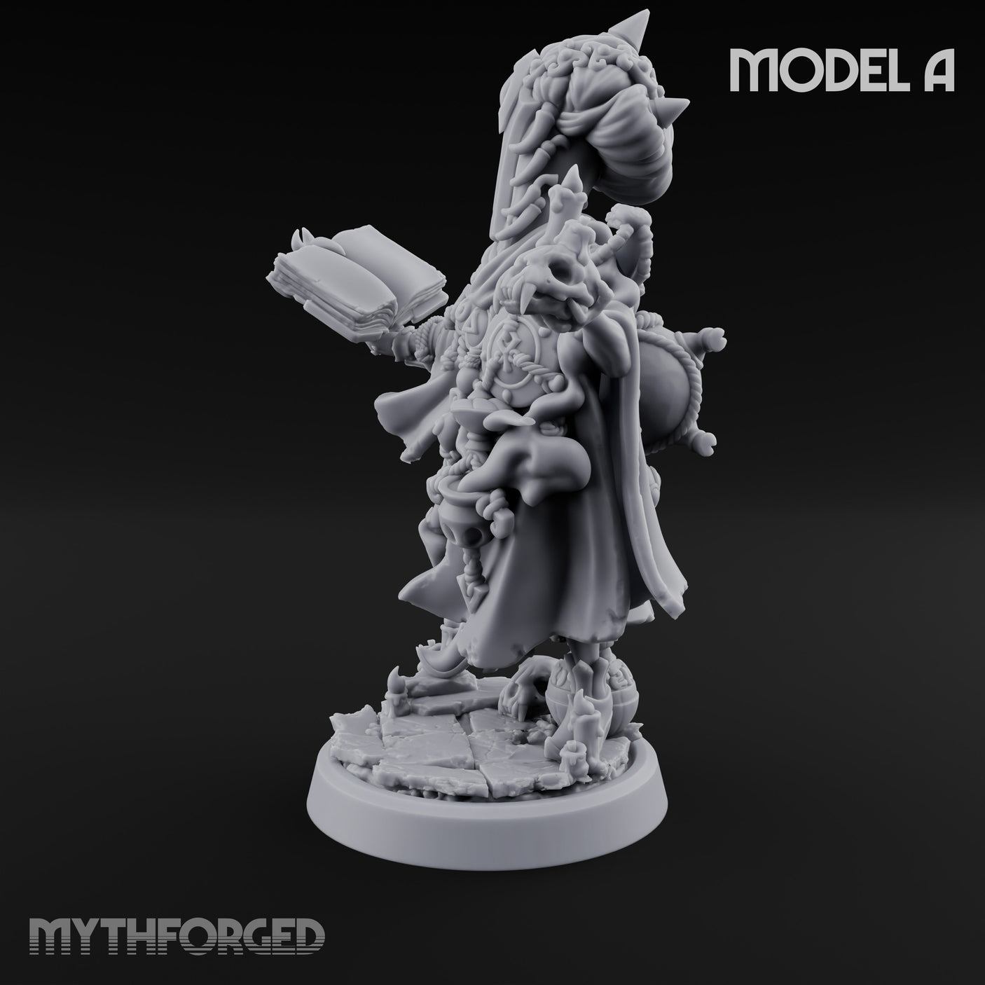 Tentacle Writhing Demon Hierophant A Miniature for Dungeons and Dragons, Pathfinder or other TTRPGs