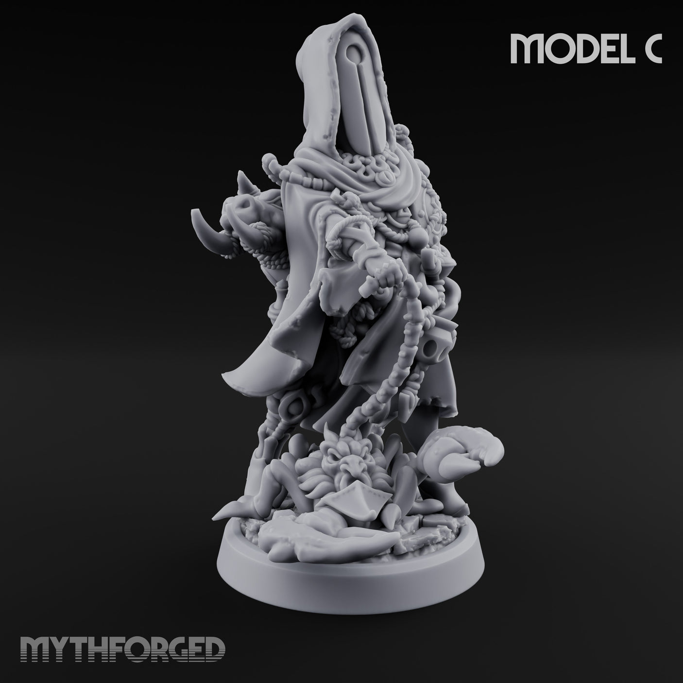 Tentacle Writhing Demon Hierophant C Miniature for Dungeons and Dragons, Pathfinder or other TTRPGs