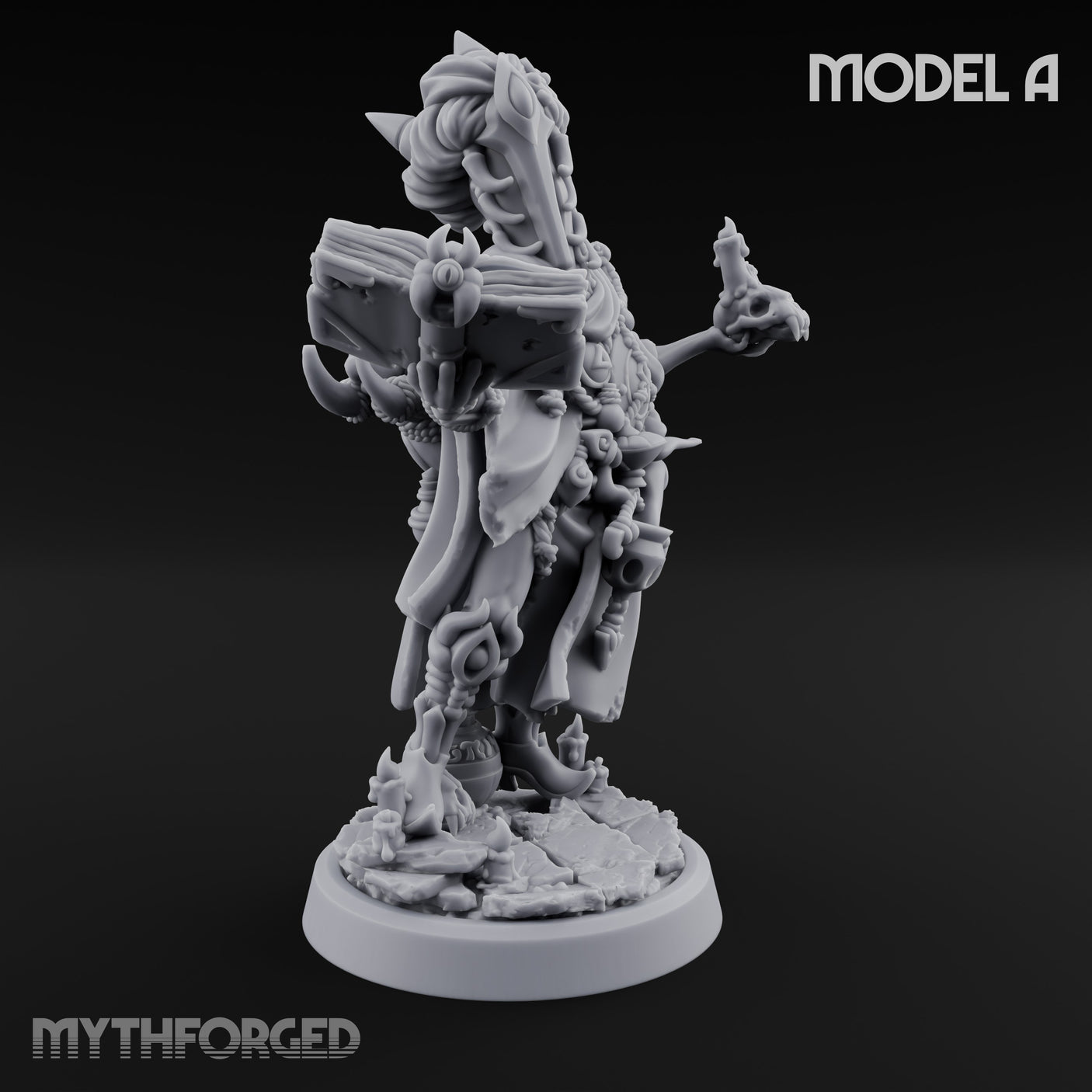 Tentacle Writhing Demon Hierophants Miniature for Dungeons and Dragons, Pathfinder or other TTRPGs