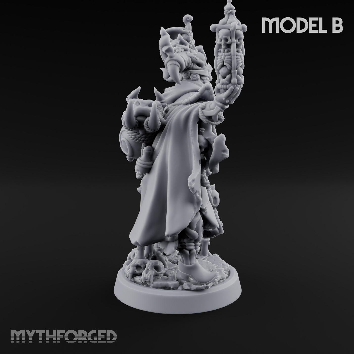 Tentacle Writhing Demon Hierophants Miniature for Dungeons and Dragons, Pathfinder or other TTRPGs