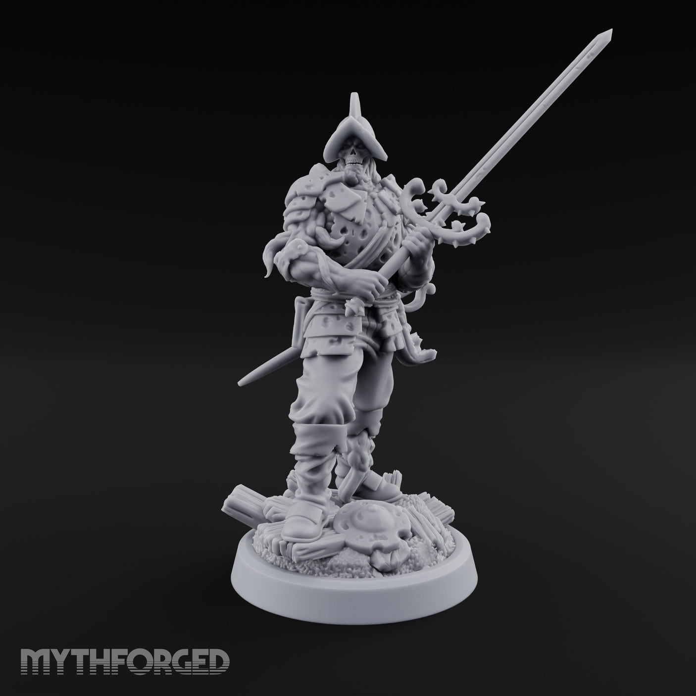 Tentacle Writhing Sword Levelling Voidtouched Swordsman A Miniature for Dungeons and Dragons, Pathfinder or other TTRPGs