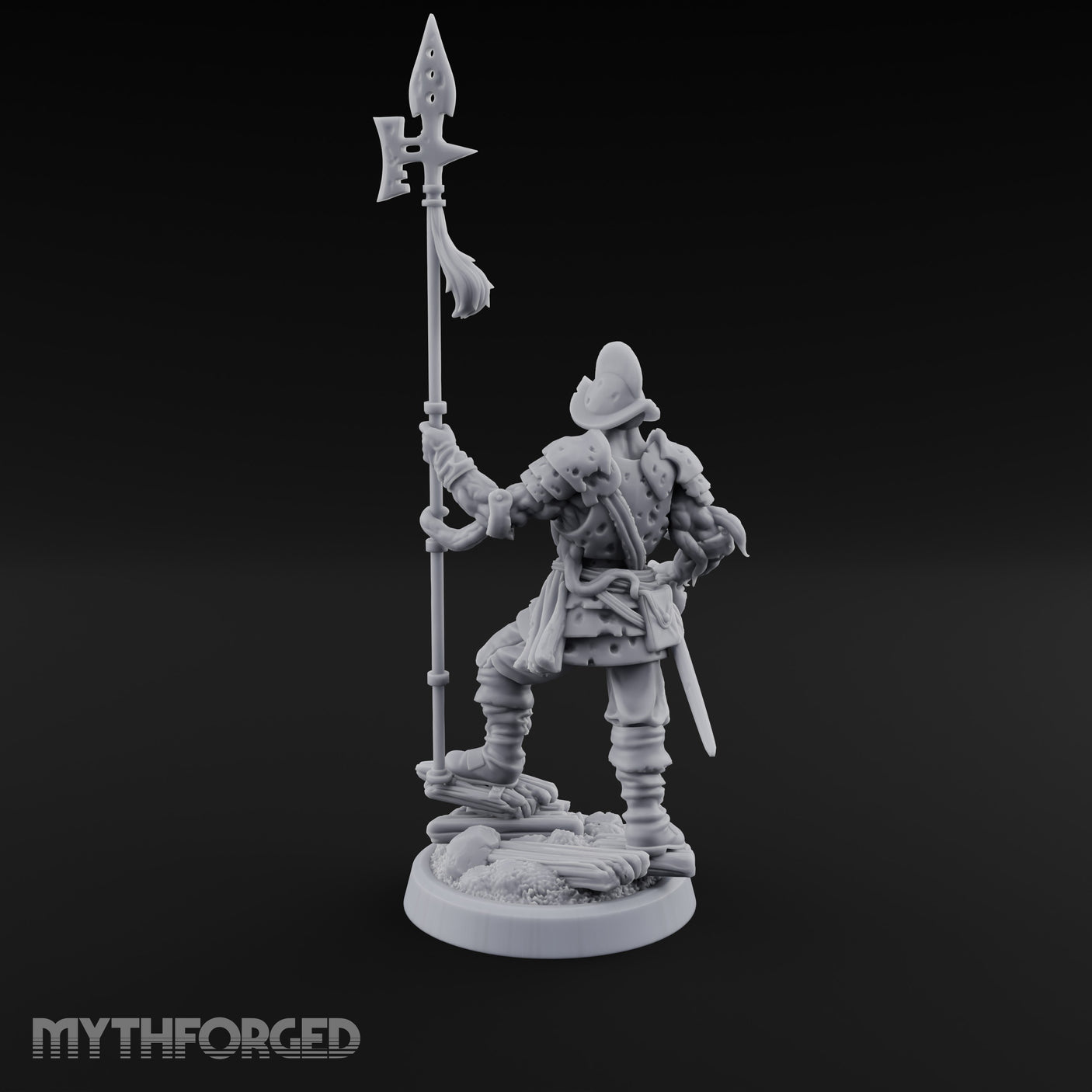 Tentacle Writhing Sword Levelling Voidtouched Swordsman B Miniature for Dungeons and Dragons, Pathfinder or other TTRPGs