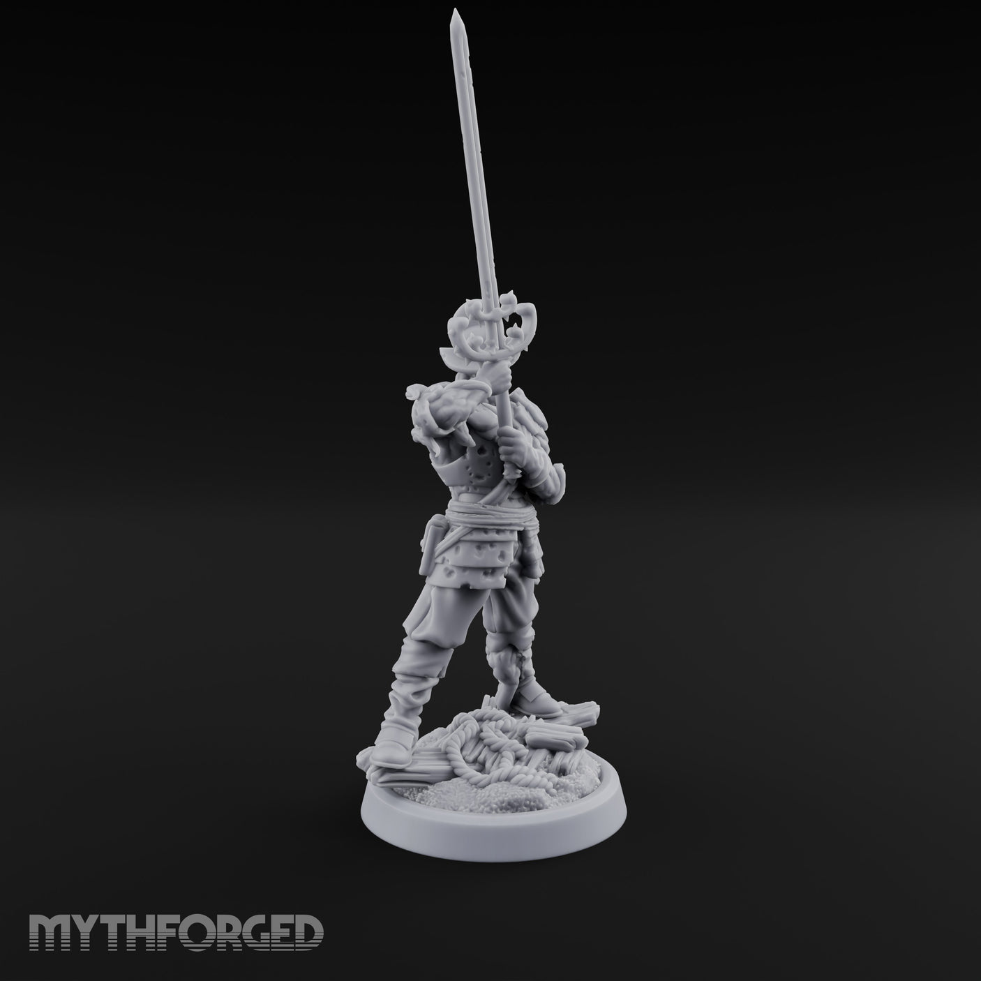 Tentacle Writhing Sword Levelling Voidtouched Swordsmen Miniature for Dungeons and Dragons, Pathfinder or other TTRPGs