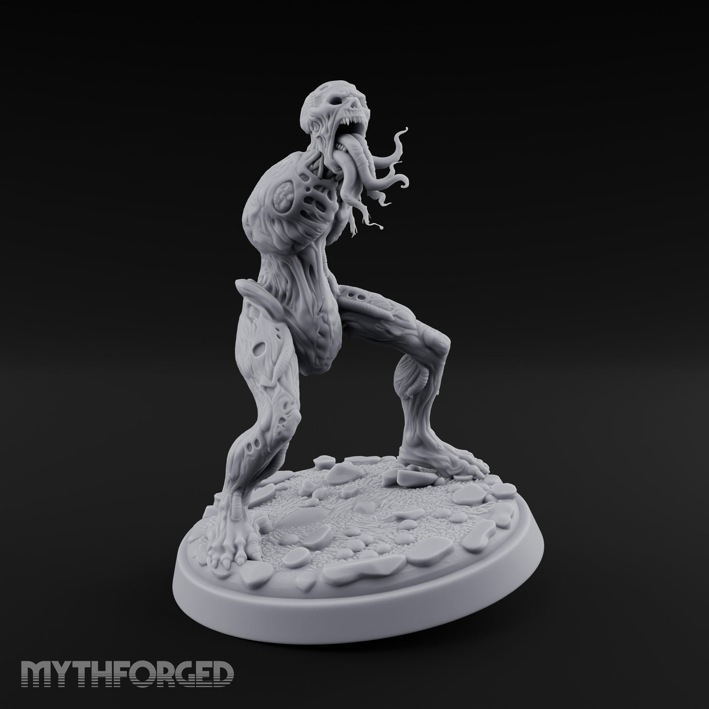 Tentacles Spewing Aberration Experiment Miniature for Dungeons and Dragons, Pathfinder or other TTRPGs