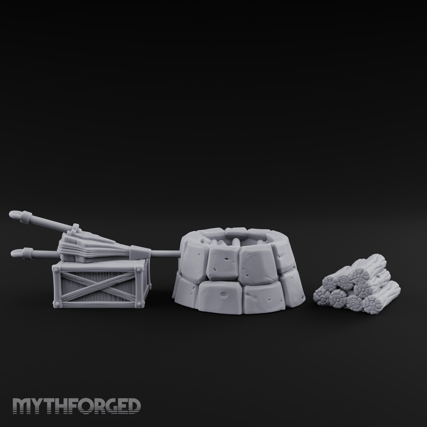 Bellowing Bellows Set Miniature for Dungeons and Dragons, Pathfinder or other TTRPGs