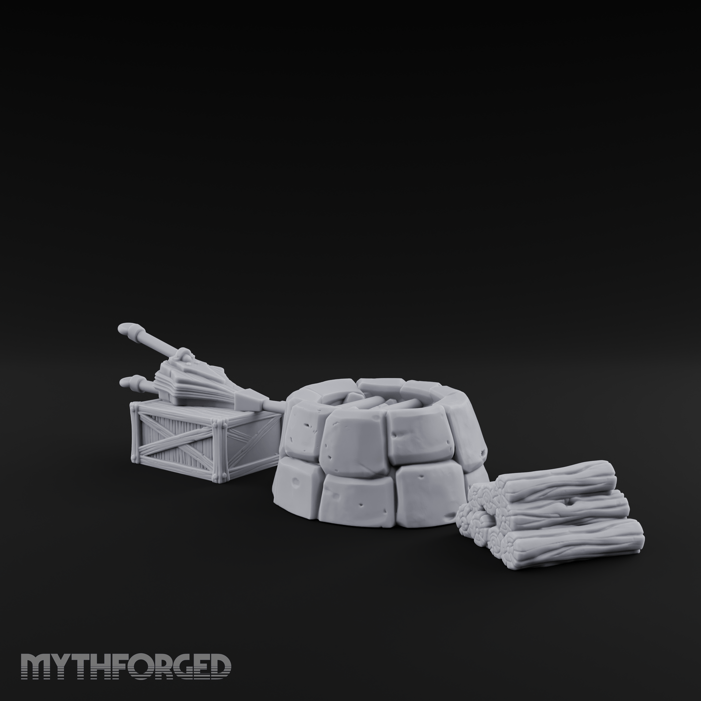 Bellowing Bellows Set Miniature for Dungeons and Dragons, Pathfinder or other TTRPGs