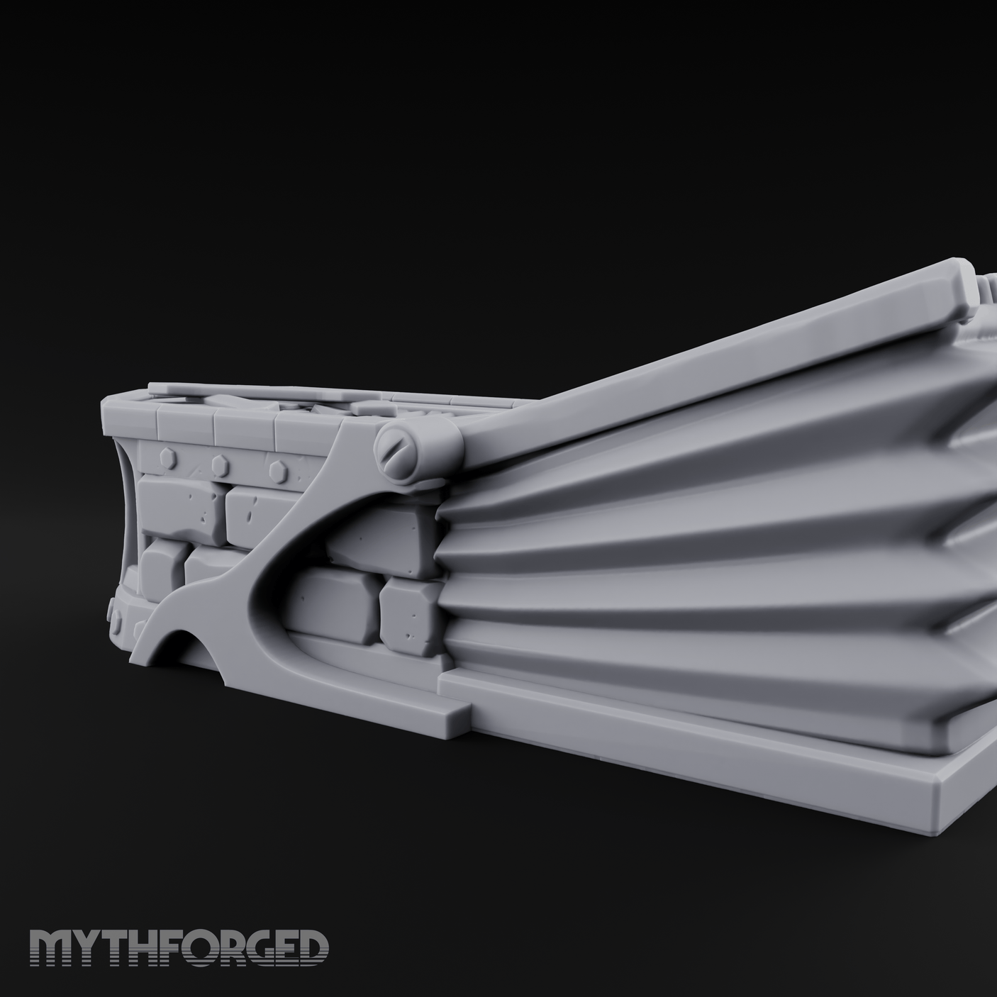 Bellowing Forge Bellows Miniature for Dungeons and Dragons, Pathfinder or other TTRPGs