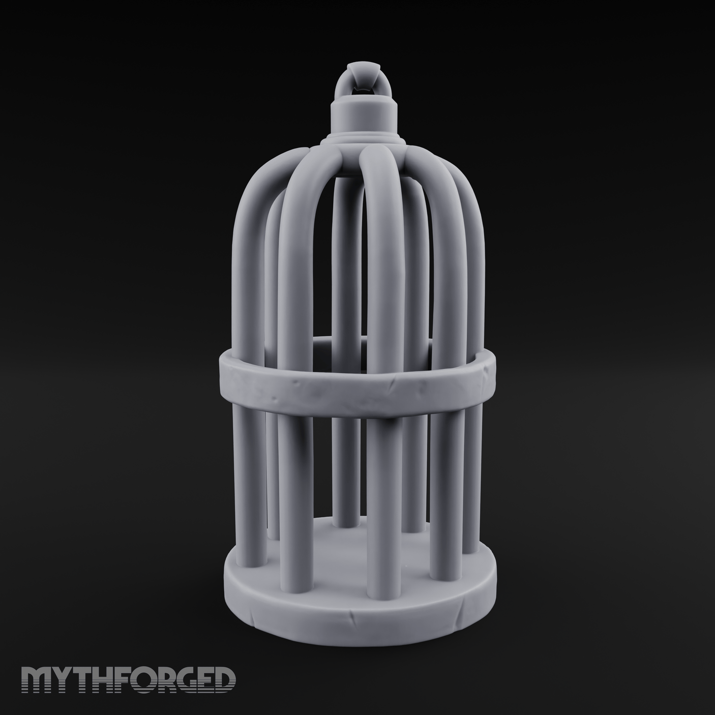 Small Pet Cage Miniature for Dungeons and Dragons, Pathfinder or other TTRPGs