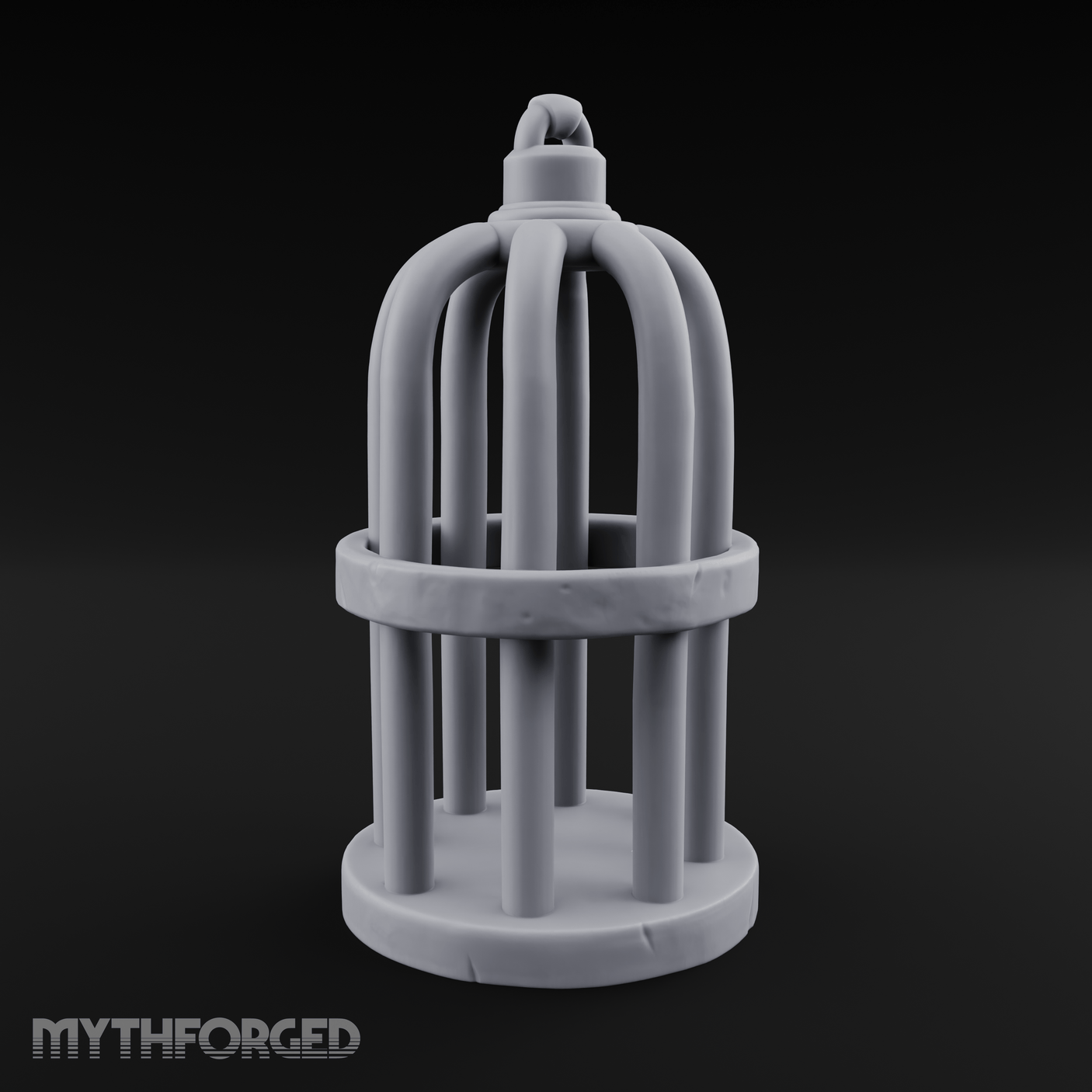 Small Pet Cage Miniature for Dungeons and Dragons, Pathfinder or other TTRPGs