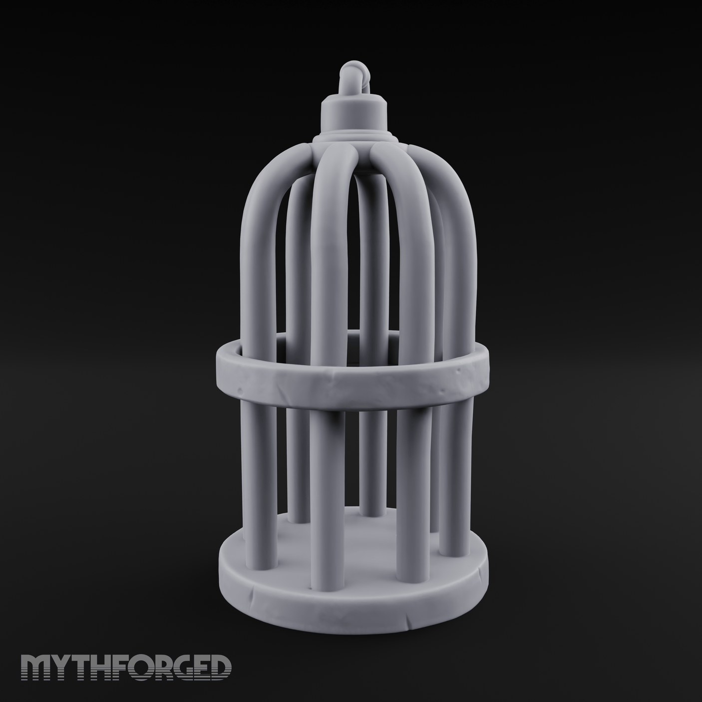 Small Pet Cage Miniature for Dungeons and Dragons, Pathfinder or other TTRPGs