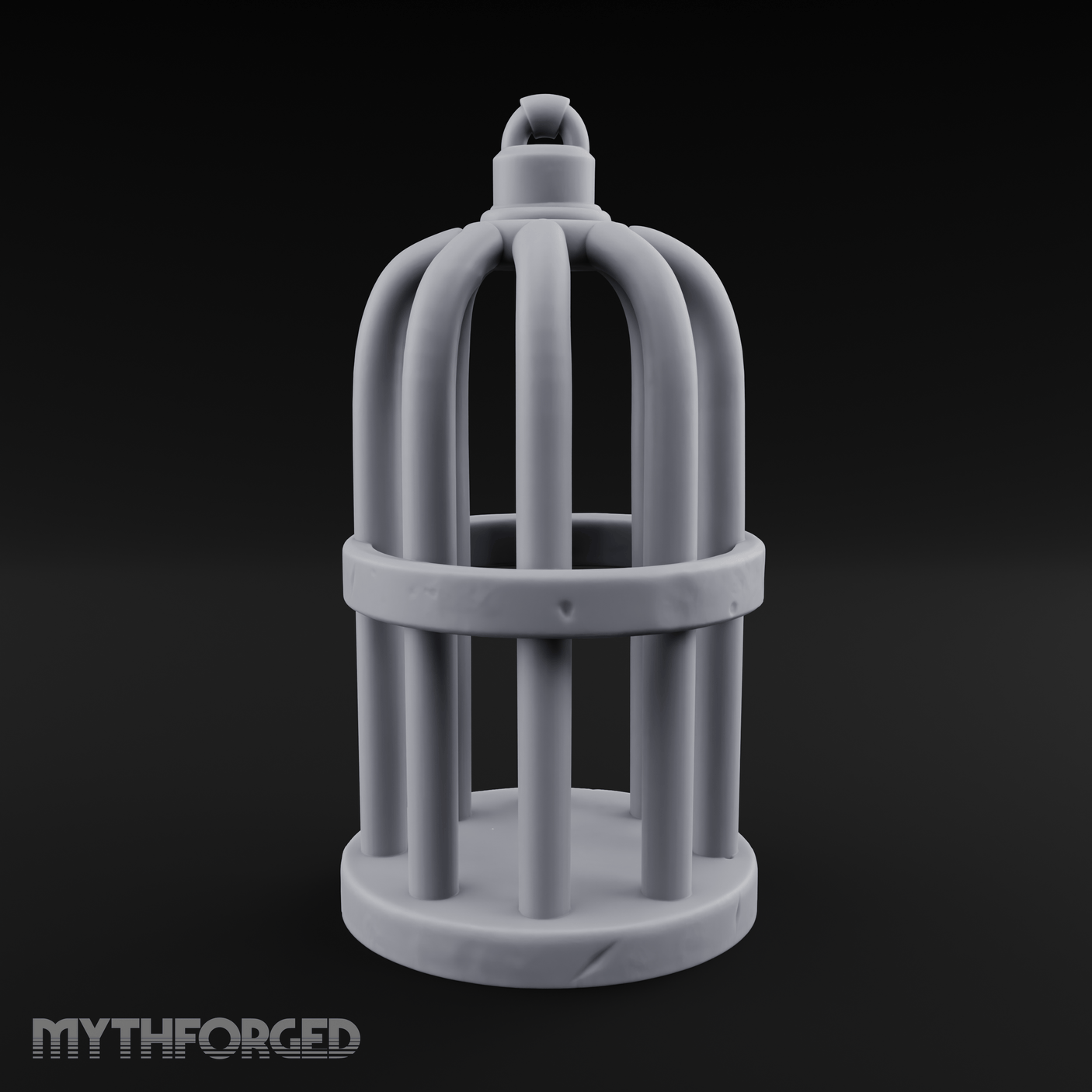 Small Pet Cage Miniature for Dungeons and Dragons, Pathfinder or other TTRPGs