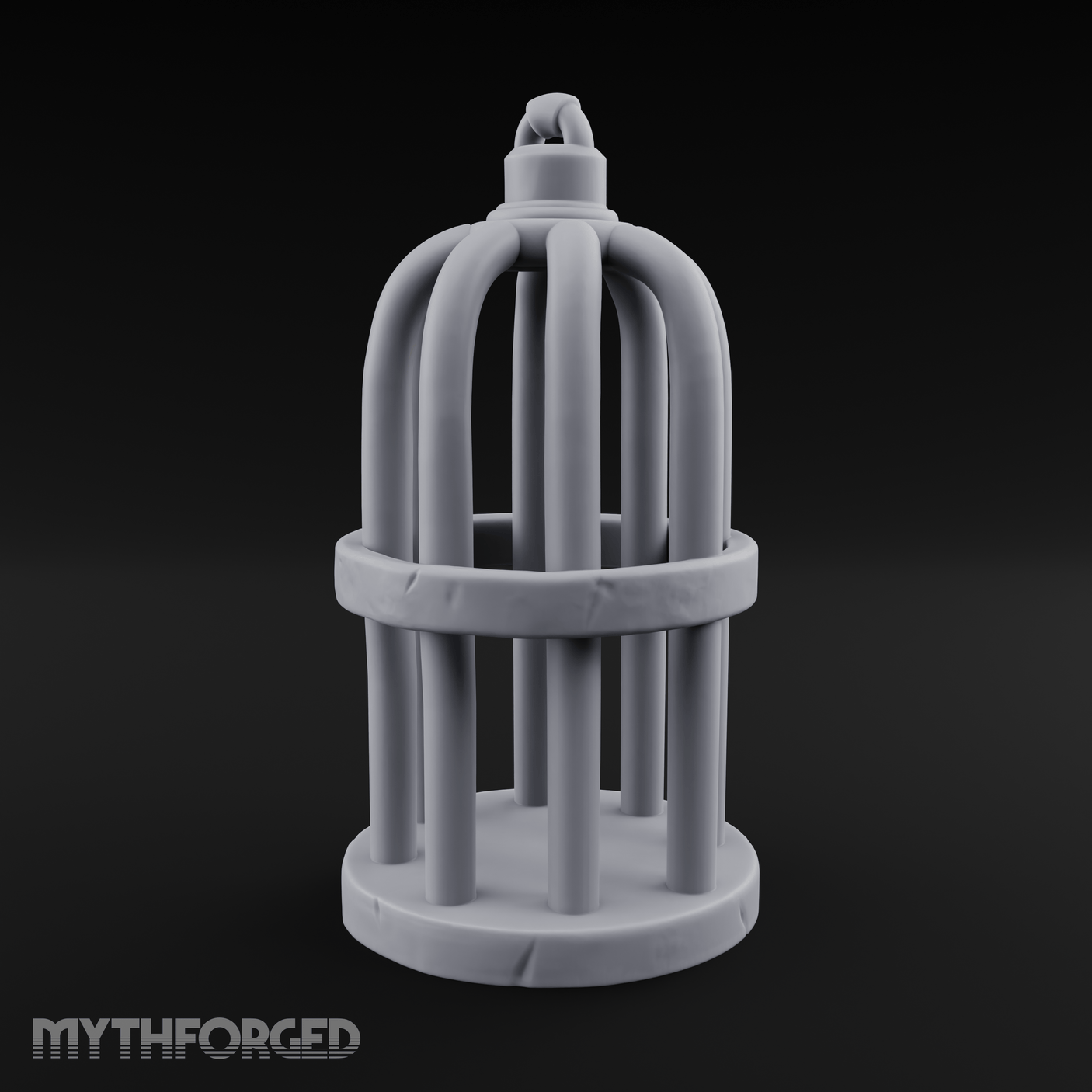 Small Pet Cage Miniature for Dungeons and Dragons, Pathfinder or other TTRPGs