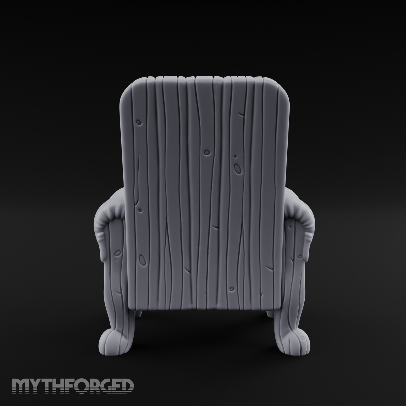 Terrain Chair A Miniature for Dungeons and Dragons, Pathfinder or other TTRPGs