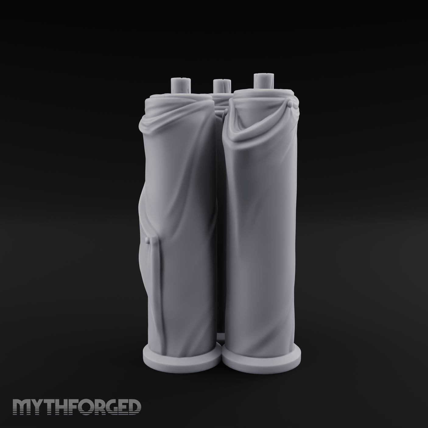 Linen-Wrapped Cloth Bundle Miniature for Dungeons and Dragons, Pathfinder or other TTRPGs