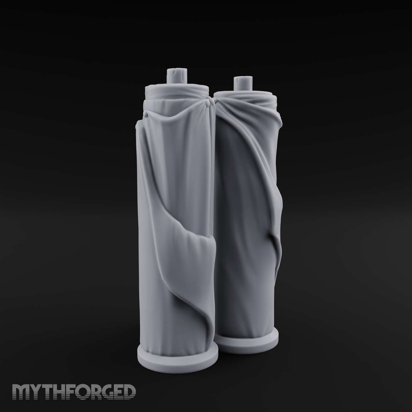 Linen-Wrapped Cloth Bundle Miniature for Dungeons and Dragons, Pathfinder or other TTRPGs