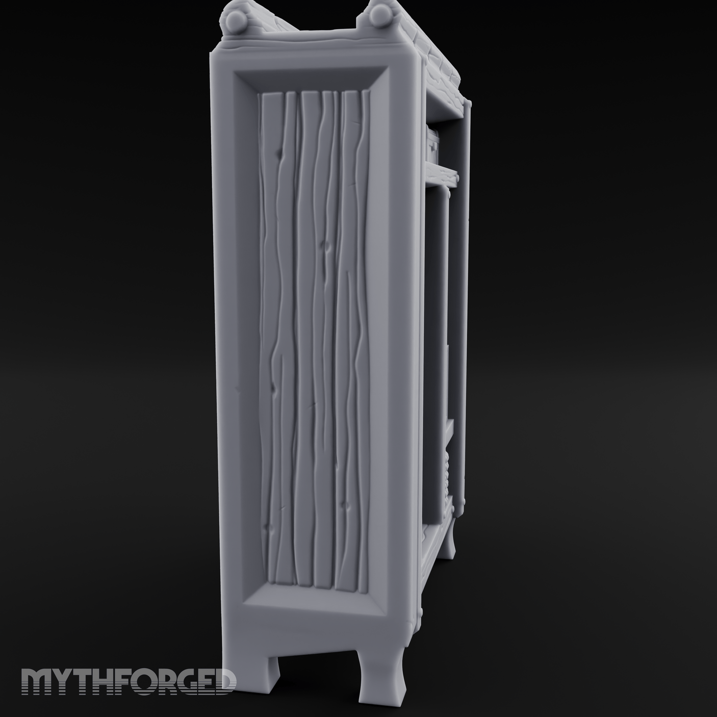 Formal-Dressed Mannequin Display Cabinet Miniature for Dungeons and Dragons, Pathfinder or other TTRPGs