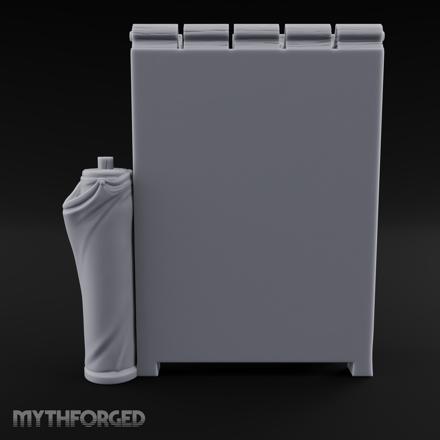Formal-Dressed Mannequin Display Cabinet Miniature for Dungeons and Dragons, Pathfinder or other TTRPGs