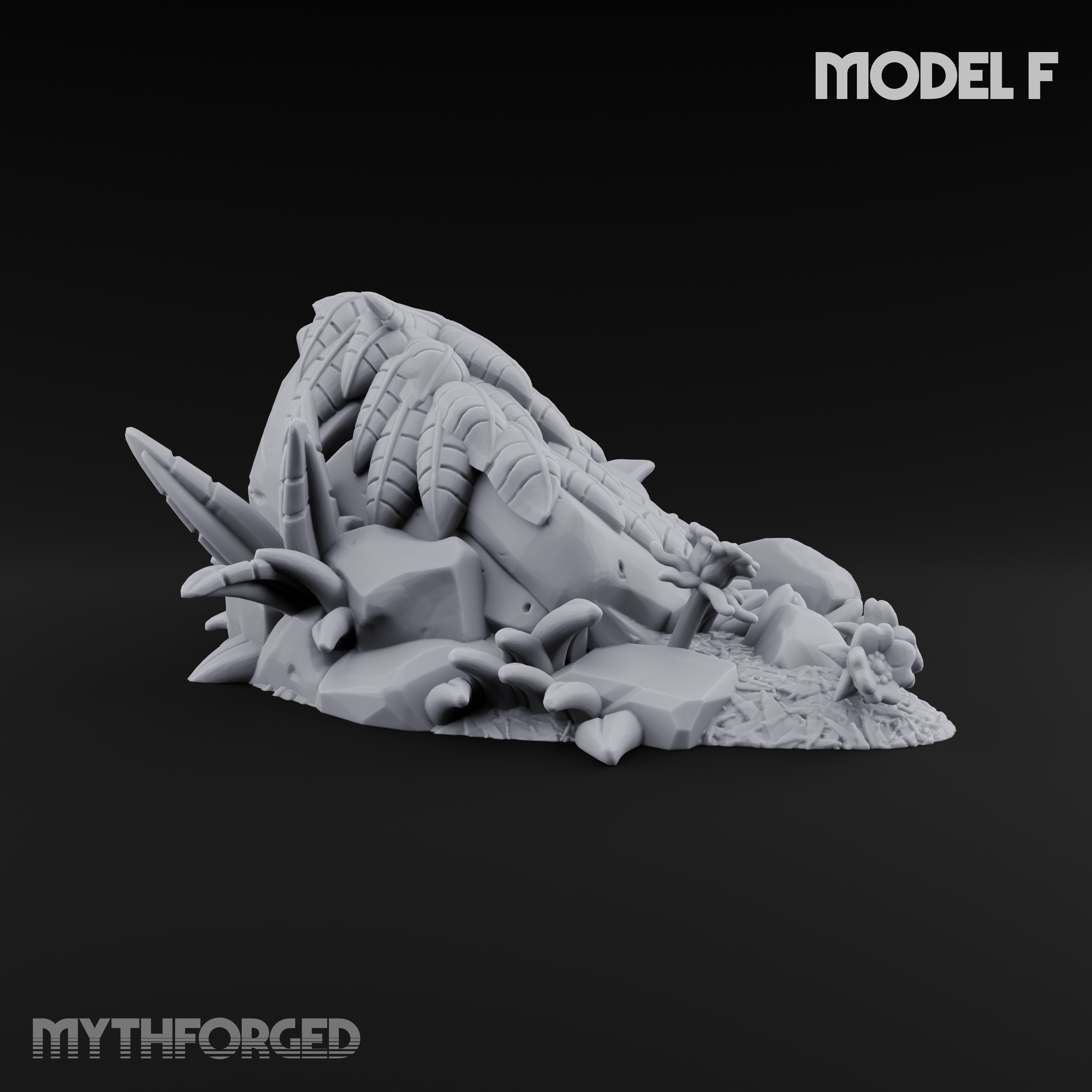 Overgrown Jungle Flora Cluster F