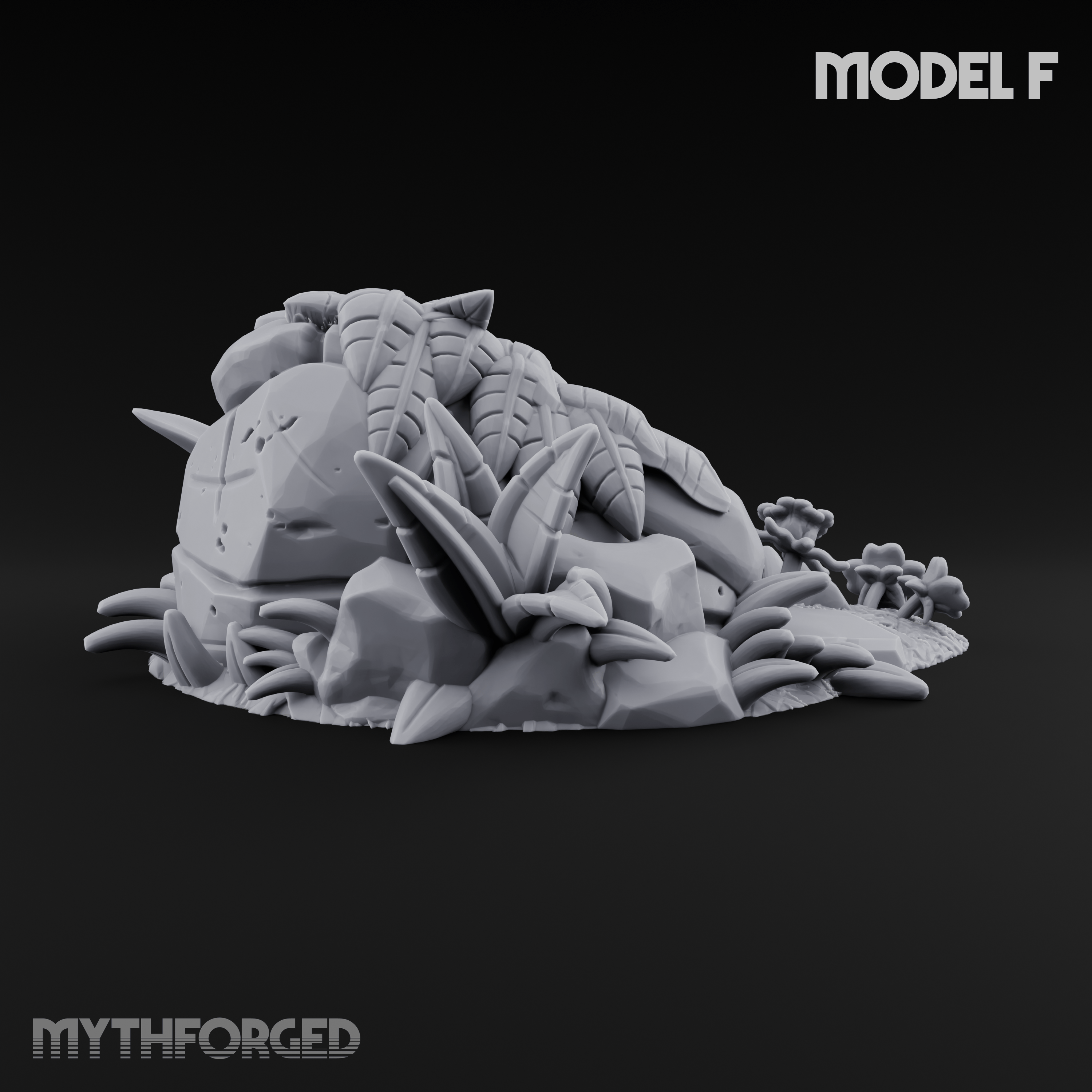 Overgrown Jungle Flora Cluster F