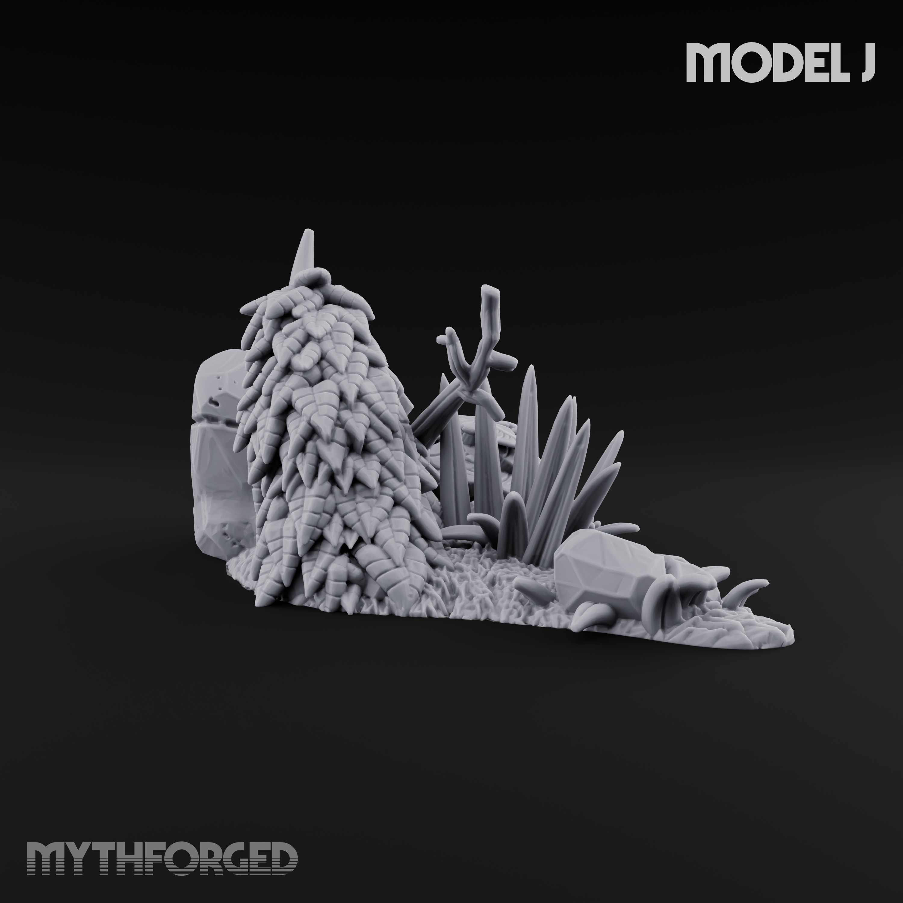 Overgrown Jungle Flora Cluster J