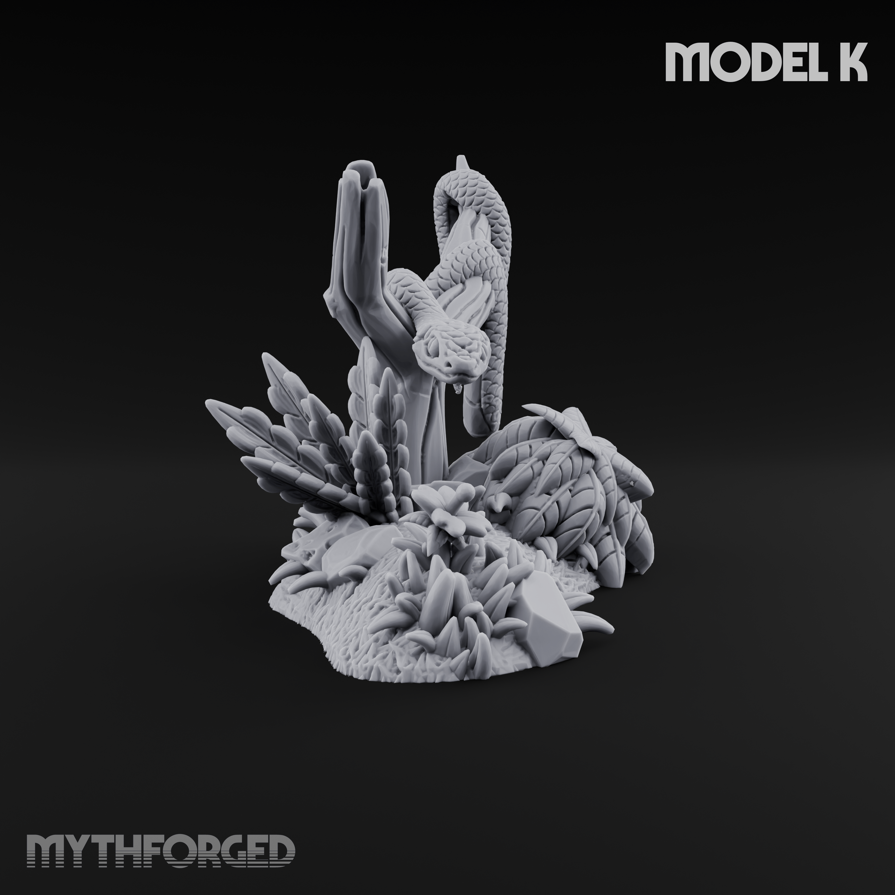 Overgrown Jungle Flora Cluster K