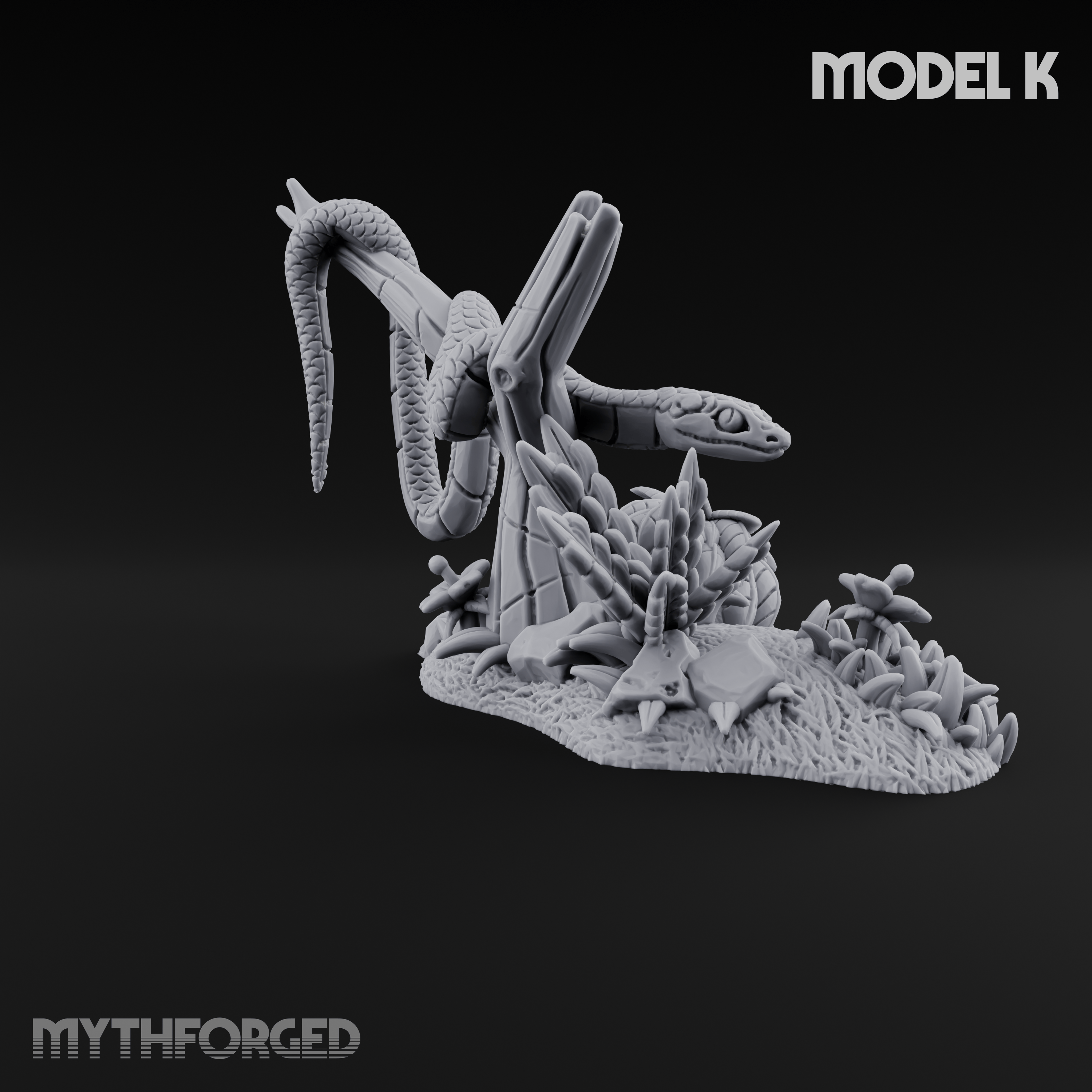 Overgrown Jungle Flora Cluster K