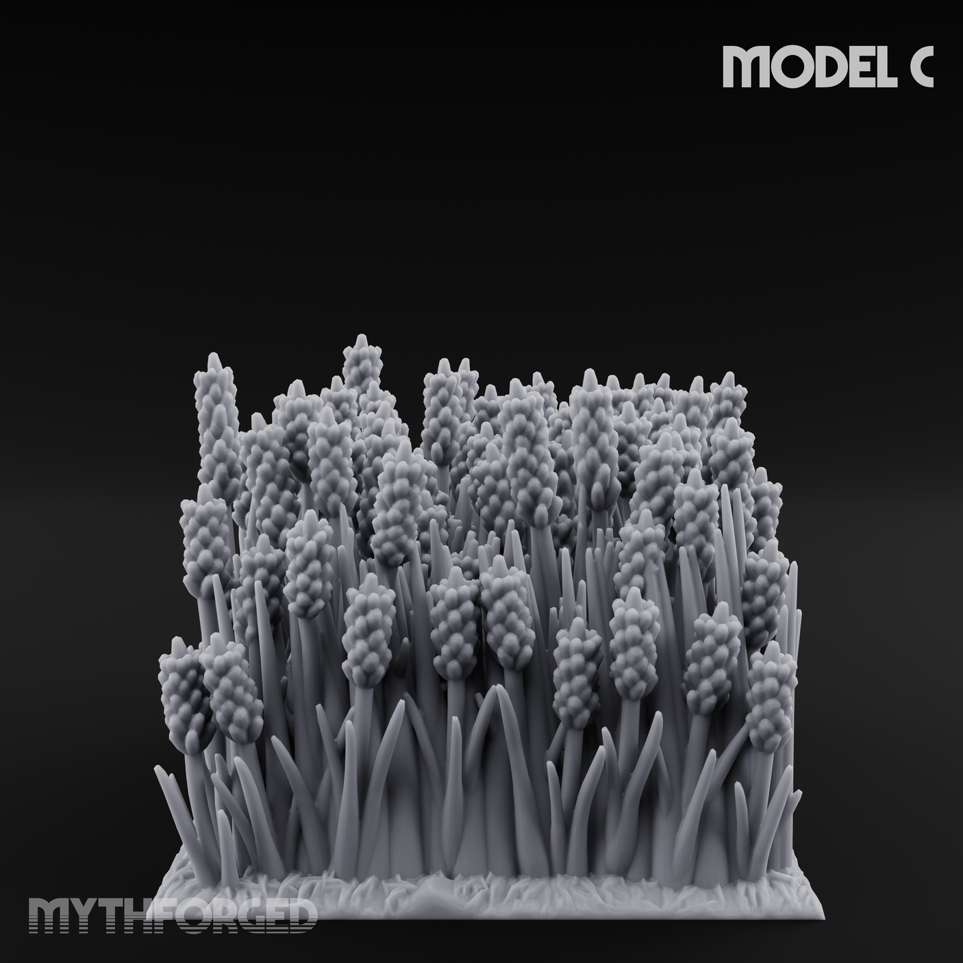 Cultivated Wildflower Meadows Miniature for Dungeons and Dragons, Pathfinder or other TTRPGs