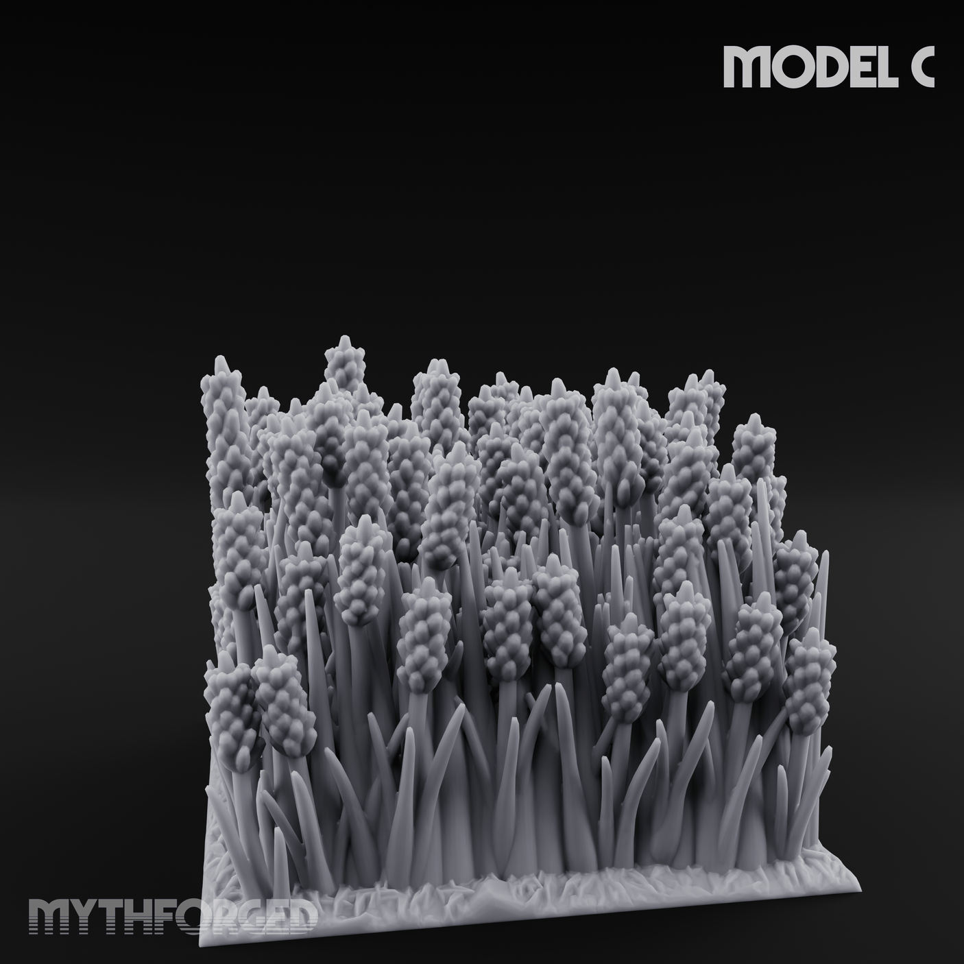 Cultivated Wildflower Meadows Miniature for Dungeons and Dragons, Pathfinder or other TTRPGs