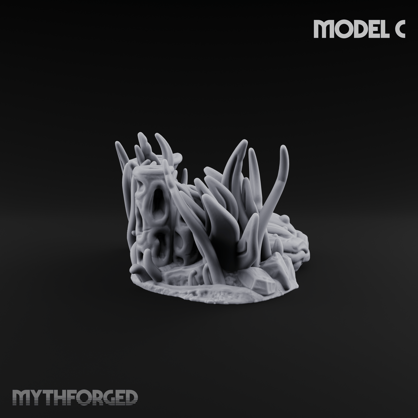 Sunken Ocean Floors C Miniature for Dungeons and Dragons, Pathfinder or other TTRPGs