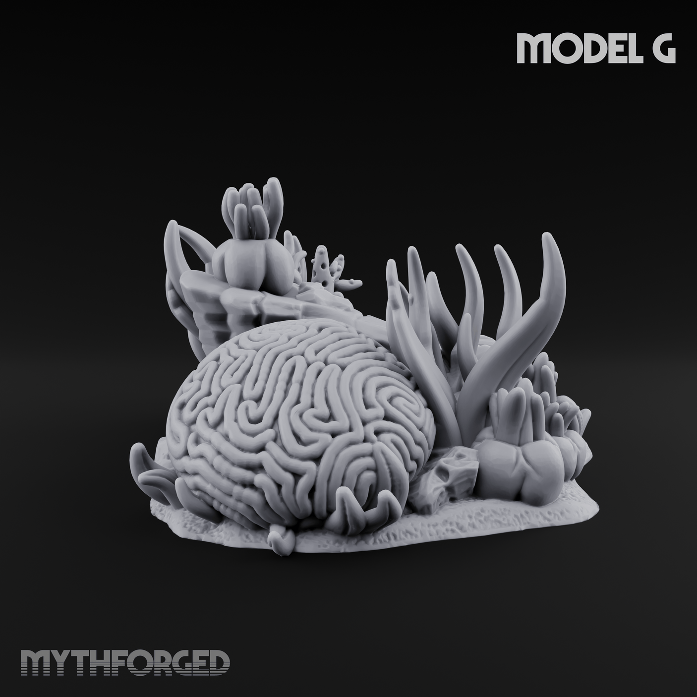 Sunken Ocean Floors G Miniature for Dungeons and Dragons, Pathfinder or other TTRPGs