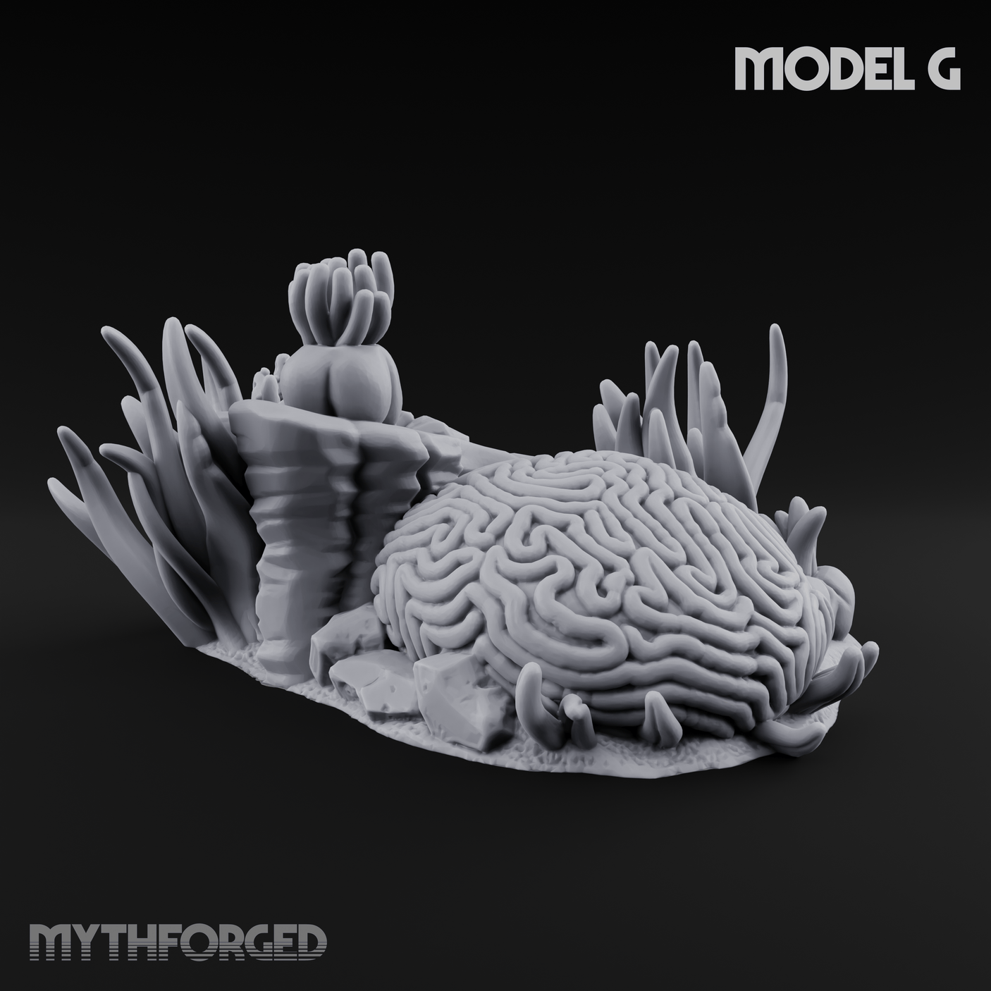 Sunken Ocean Floors G Miniature for Dungeons and Dragons, Pathfinder or other TTRPGs