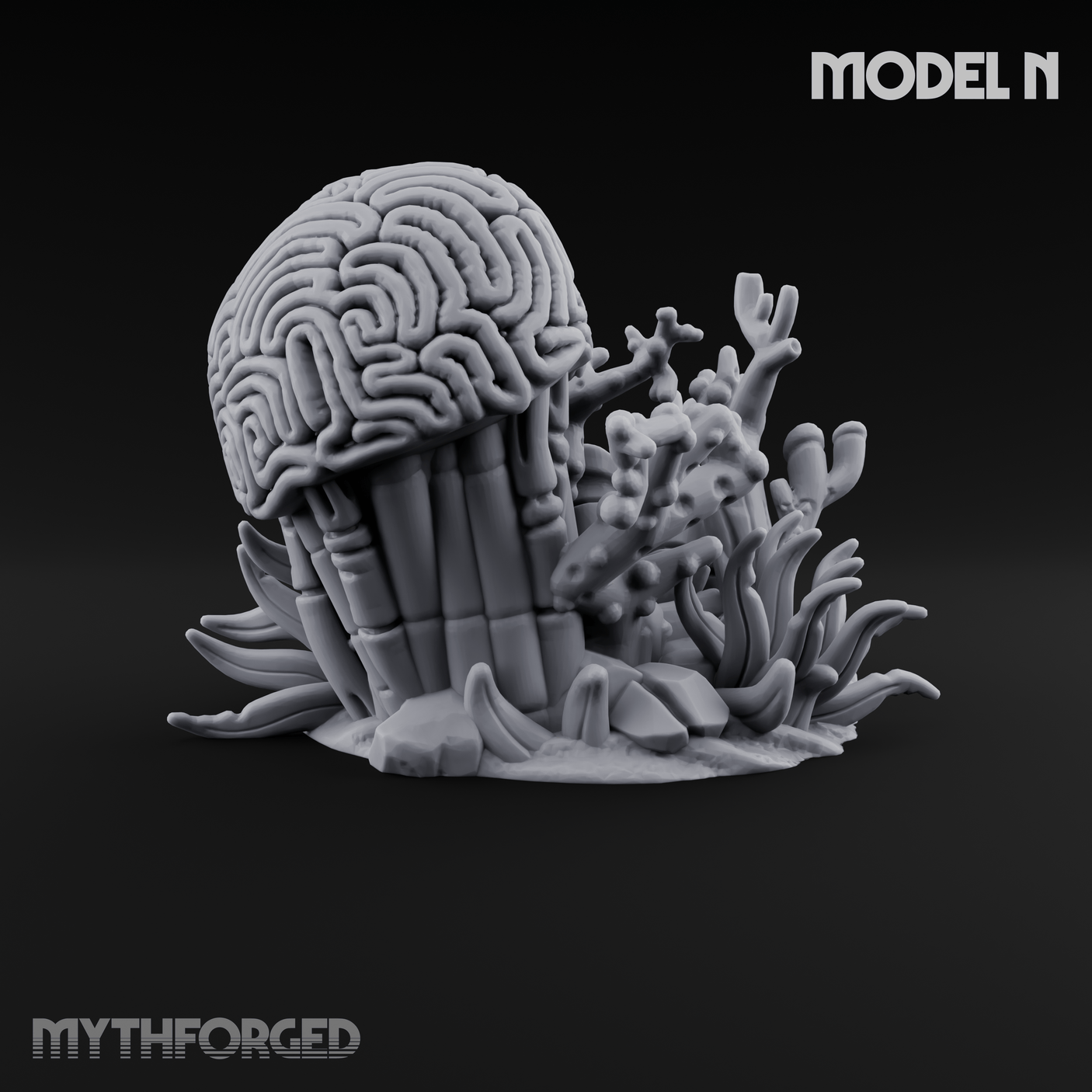 Sunken Ocean Floors N Miniature for Dungeons and Dragons, Pathfinder or other TTRPGs