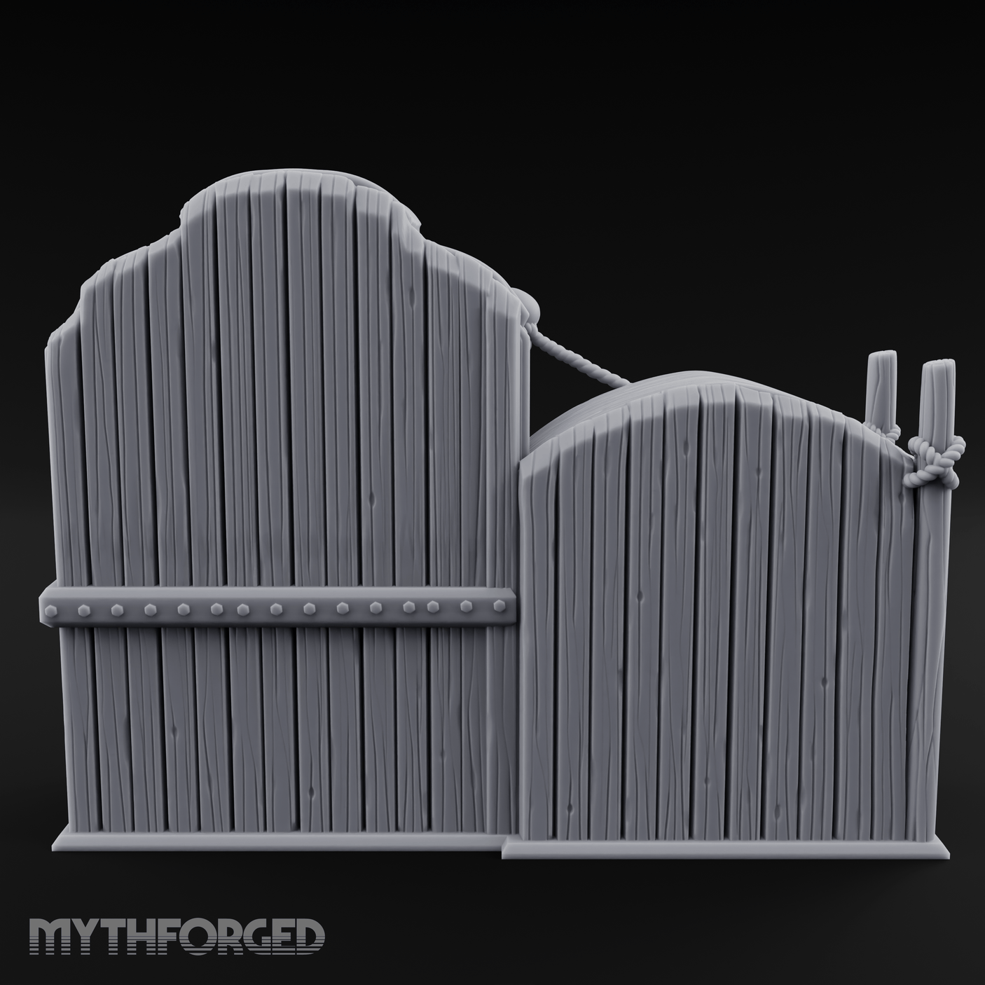 Rope-Bound Animal Cages Miniature for Dungeons and Dragons, Pathfinder or other TTRPGs